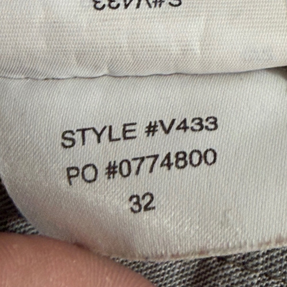 Vuori Collins Chino Pants Mens 32 x 30 Khaki Tan Stretch Chino Trousers V433 - Picture 5 of 10